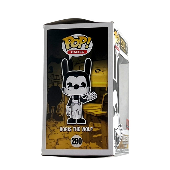 Funko POP! Games #280 Boris the Wolf Bendy Got Topic Exclusive Pre-Release - Picture 7 of 8